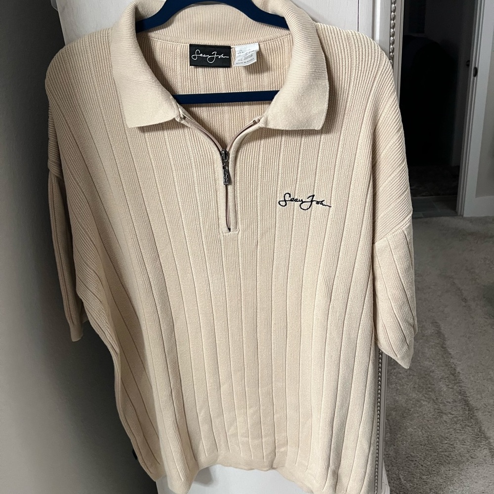 Men’s Short Sleeve Sean John Sweater